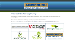Desktop Screenshot of ainscoughgroup.com